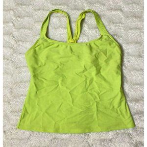 Krista Womens Tank Top Sz 14 Green  Active Wear